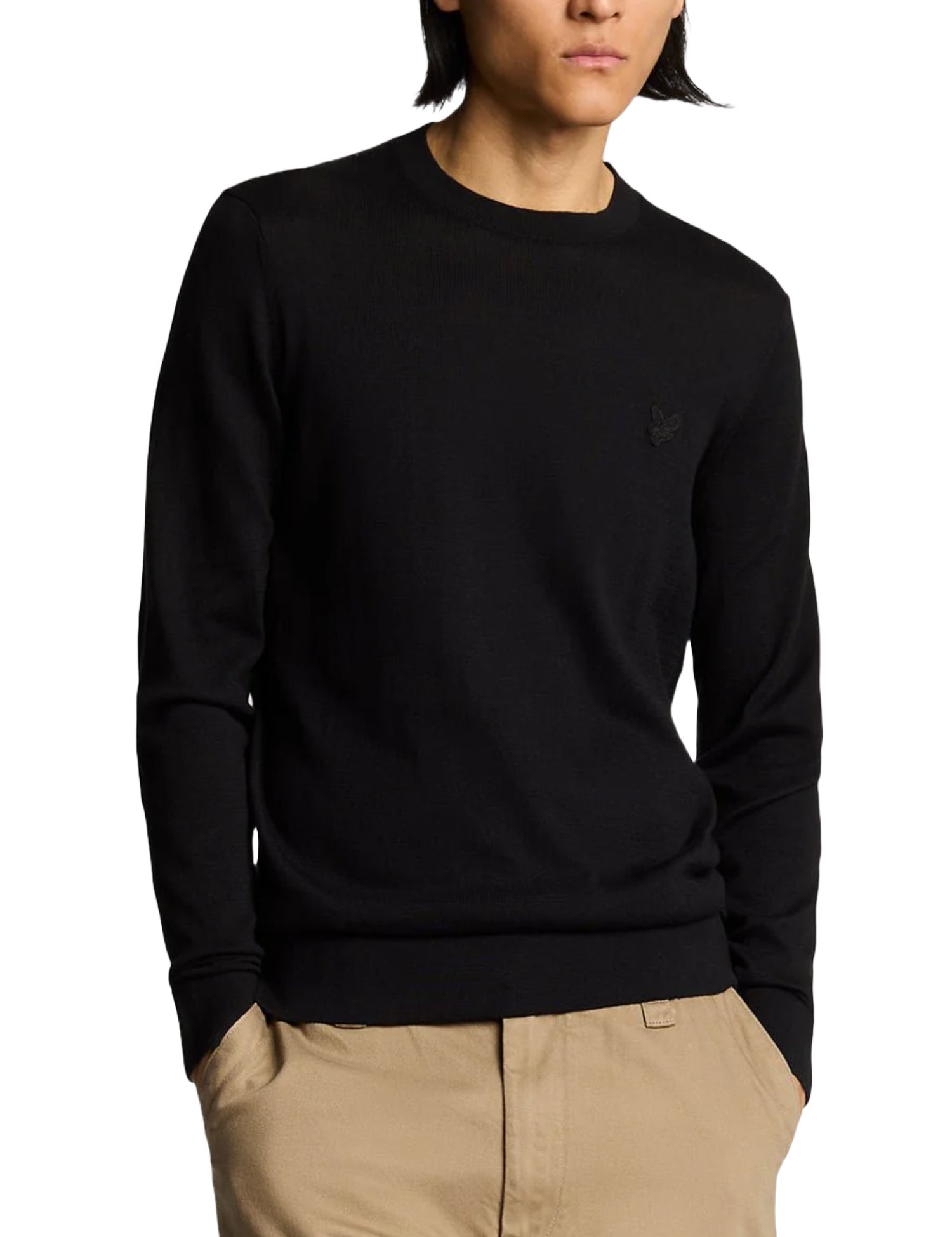 Maglioncini Nero Lyle & Scott