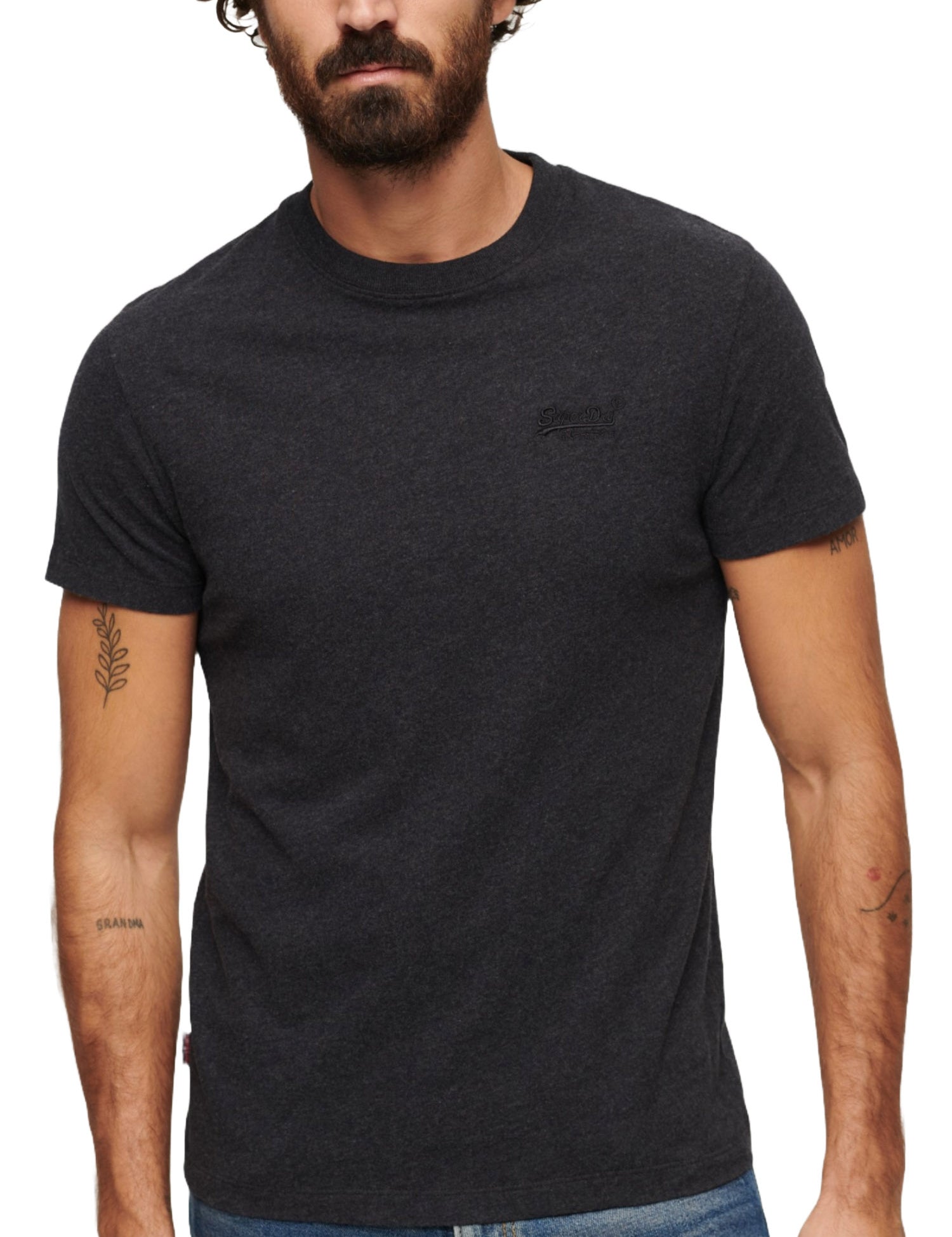 T-shirt Nero Superdry