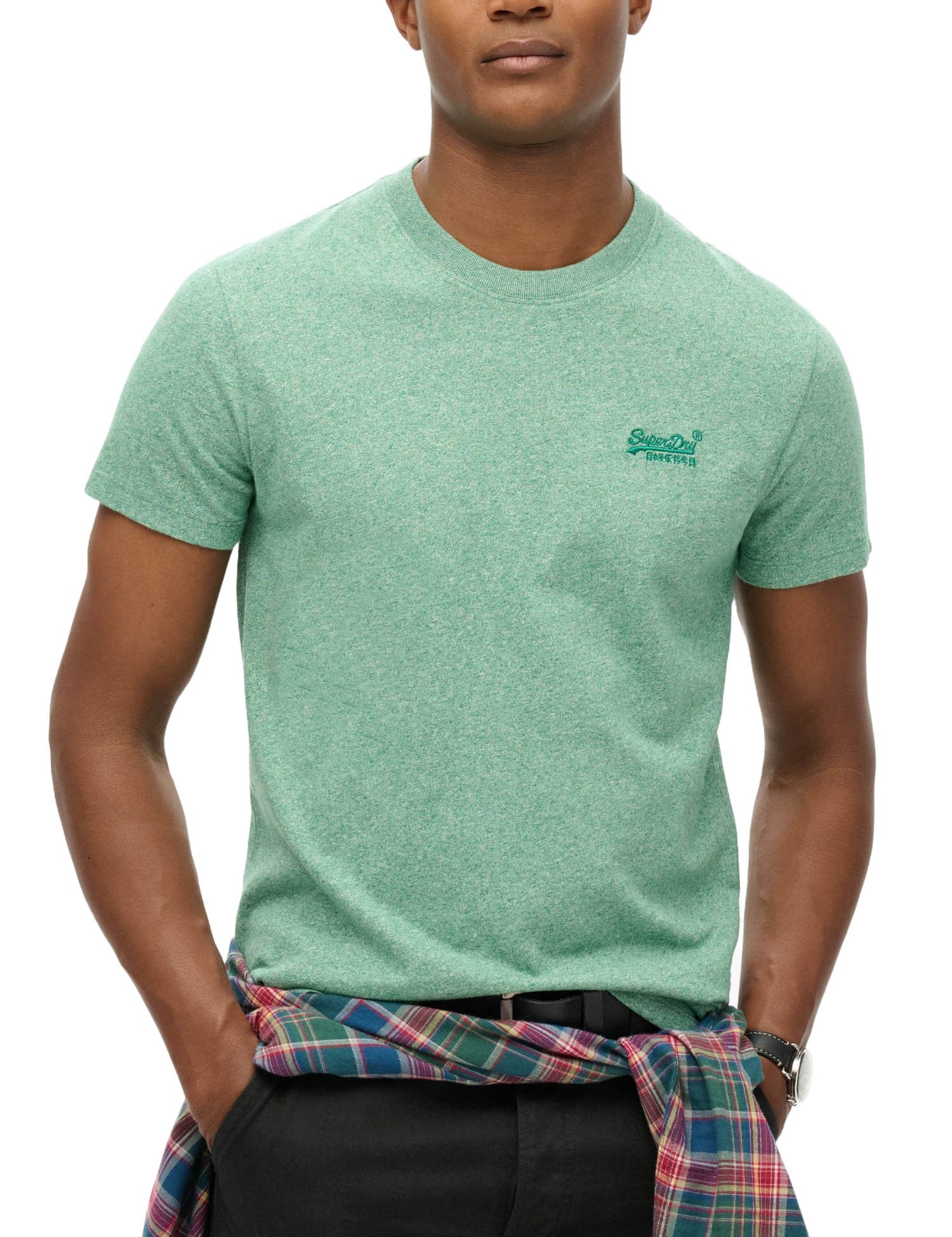 T-shirt Verde Chiaro Superdry