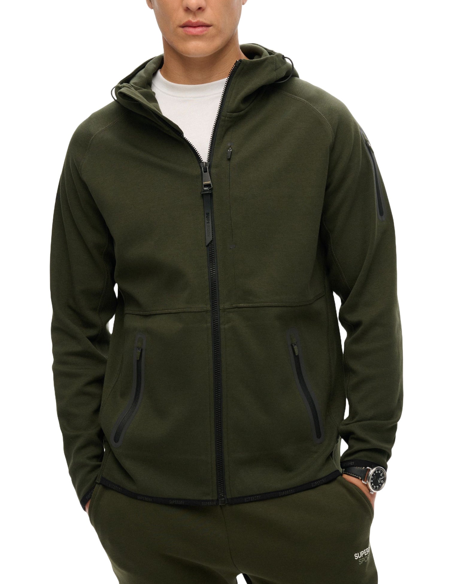 Felpe Verde Superdry