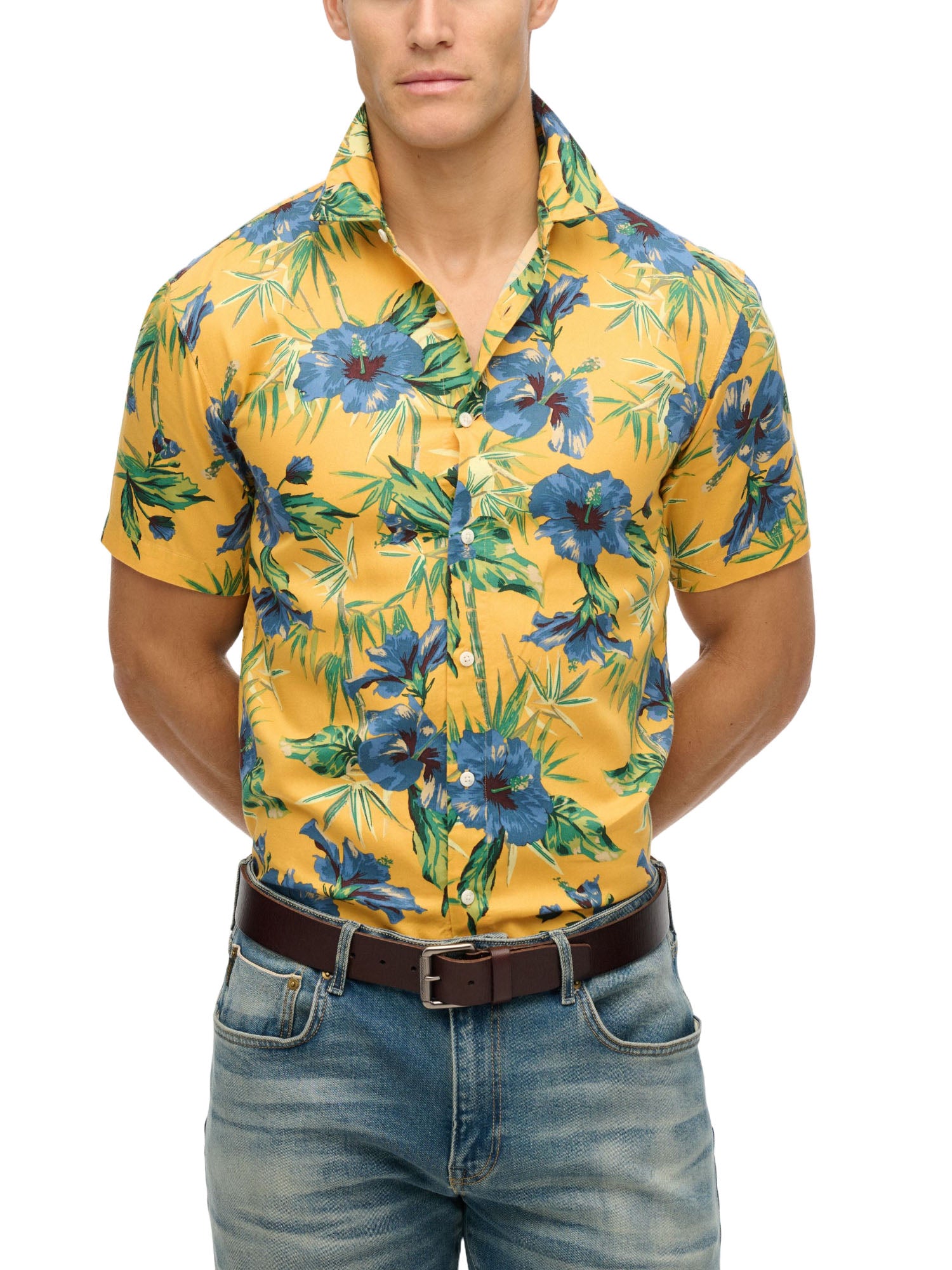 Camicie Giallo Superdry