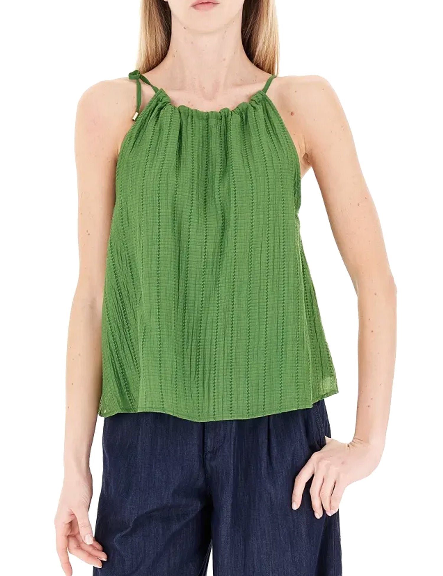 Top e canotte Verde Liu-jo