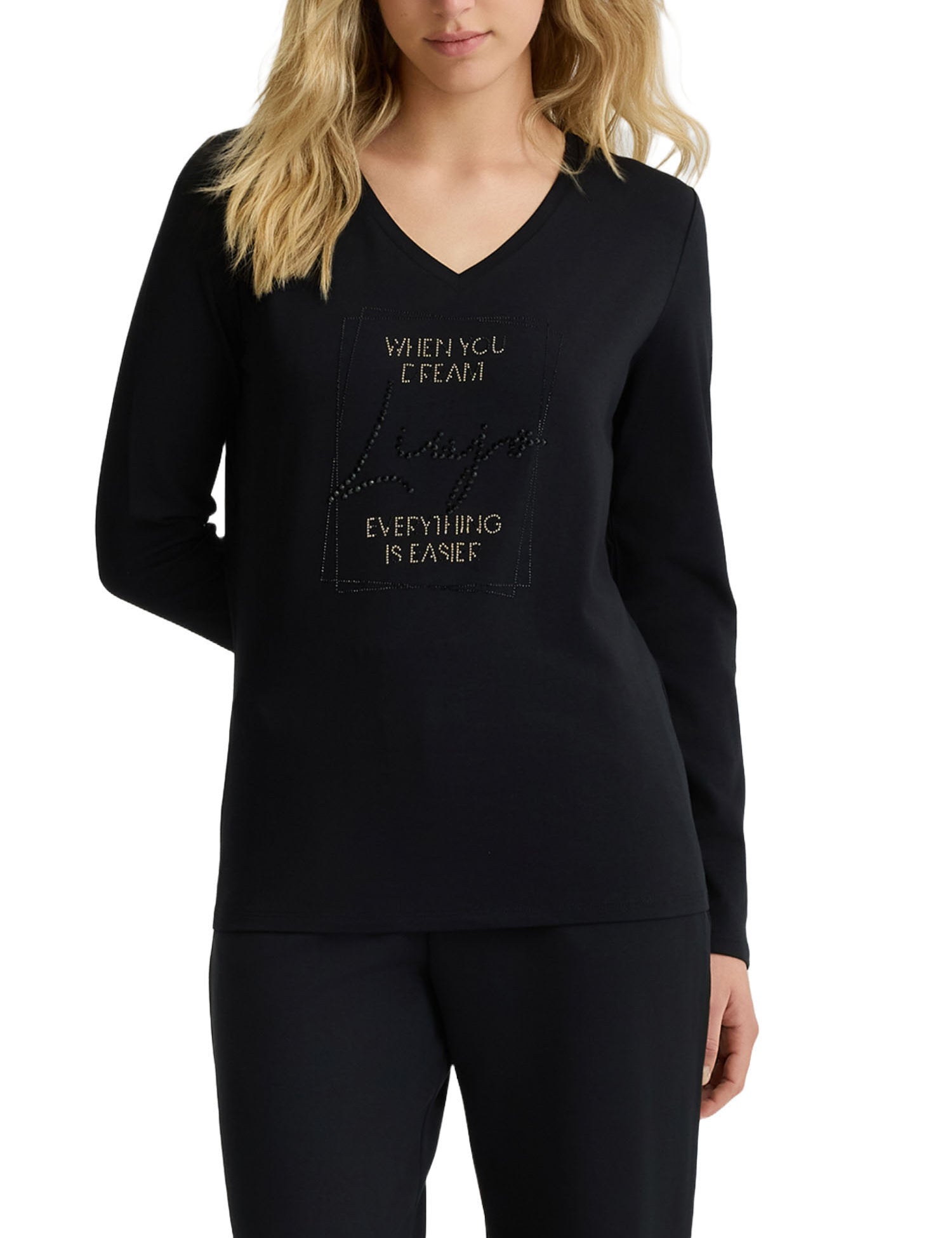 T-shirt Nero Liu-jo