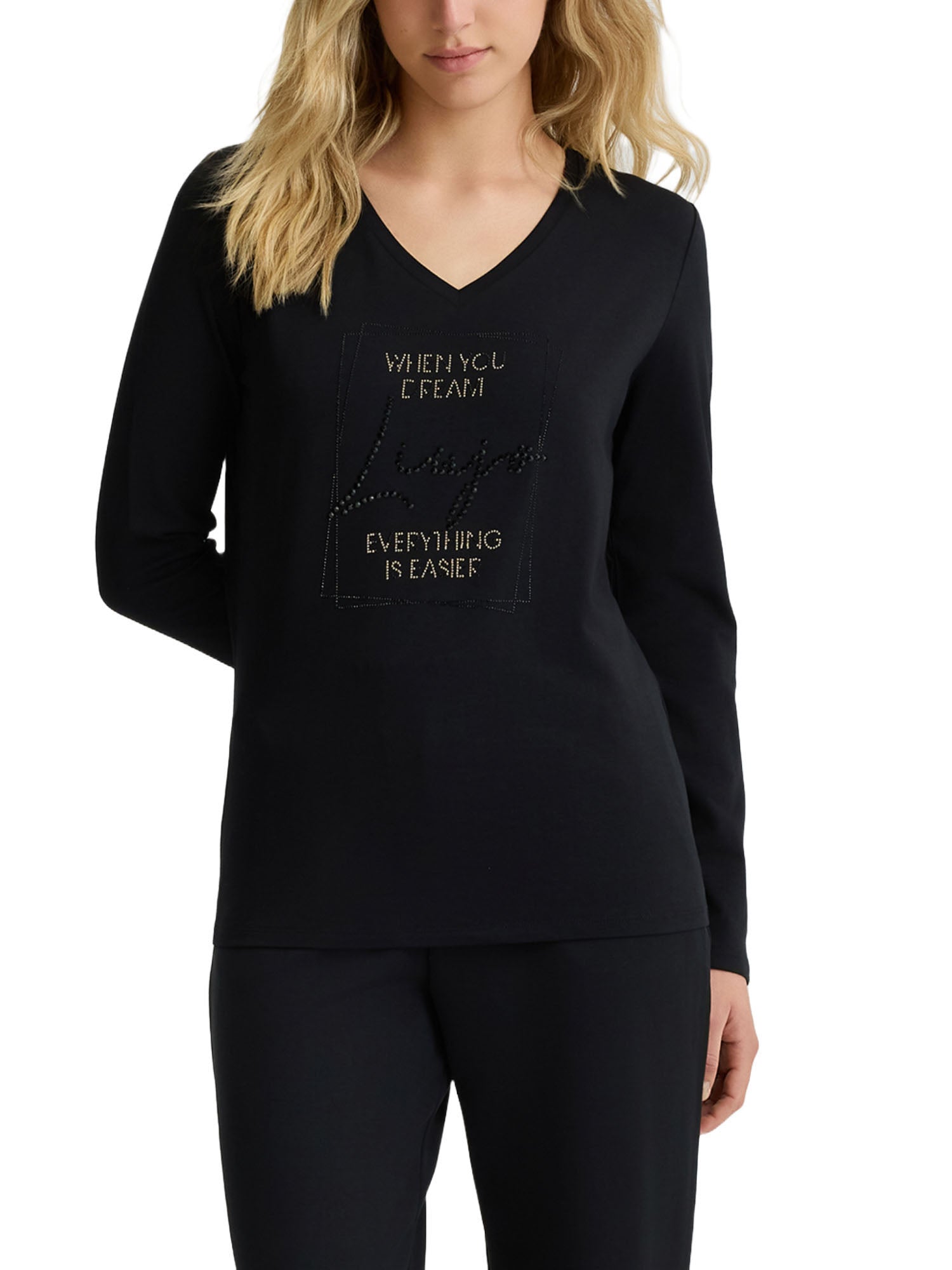T-shirt Nero Liu-jo