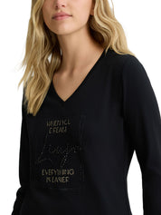 T-shirt Nero Liu-jo