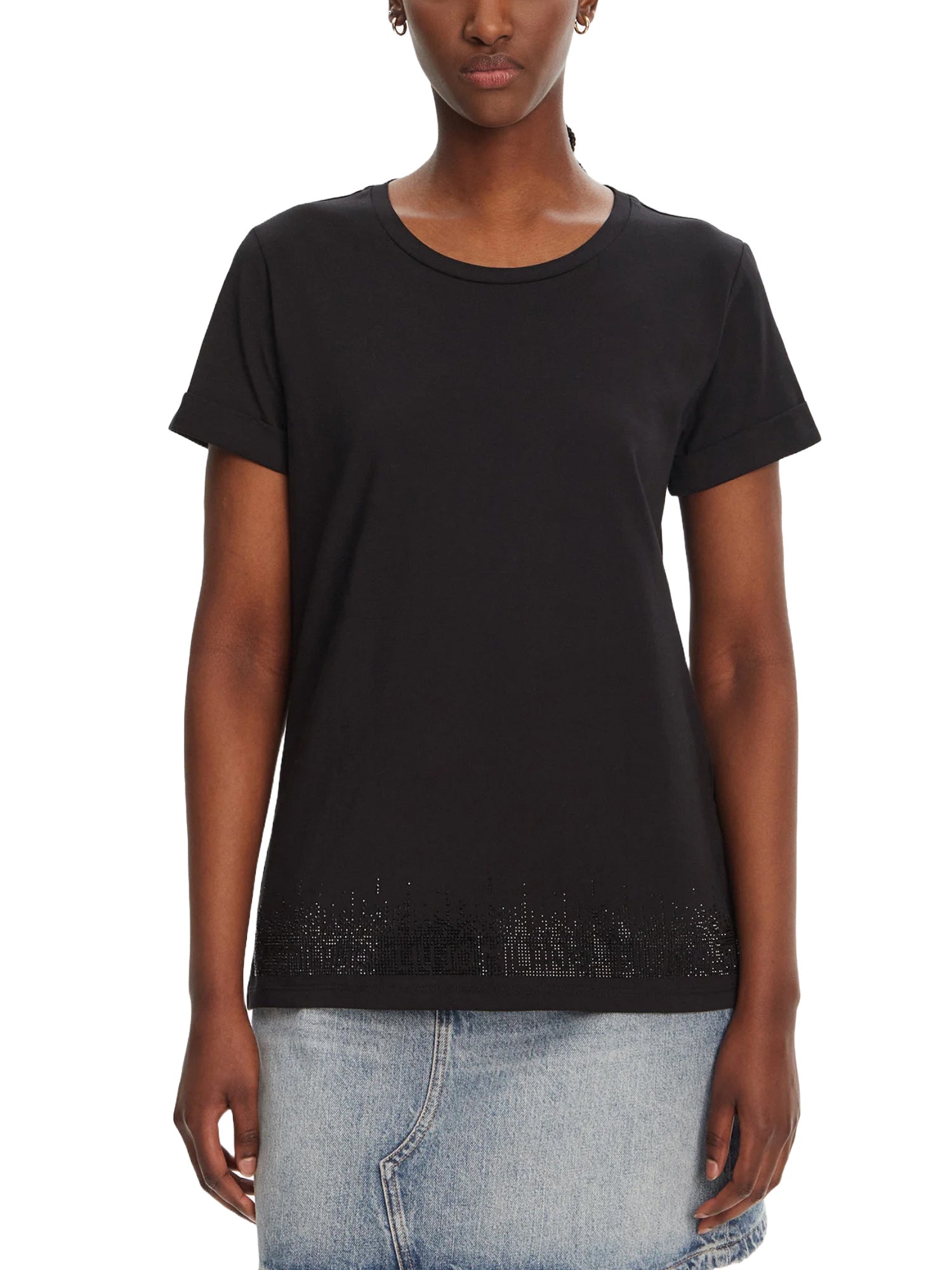 T-shirt Nero Liu-jo