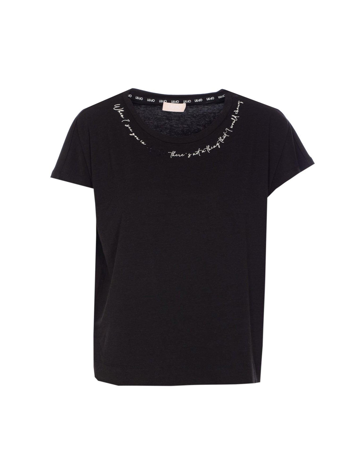 T-shirt Nero Liu-jo