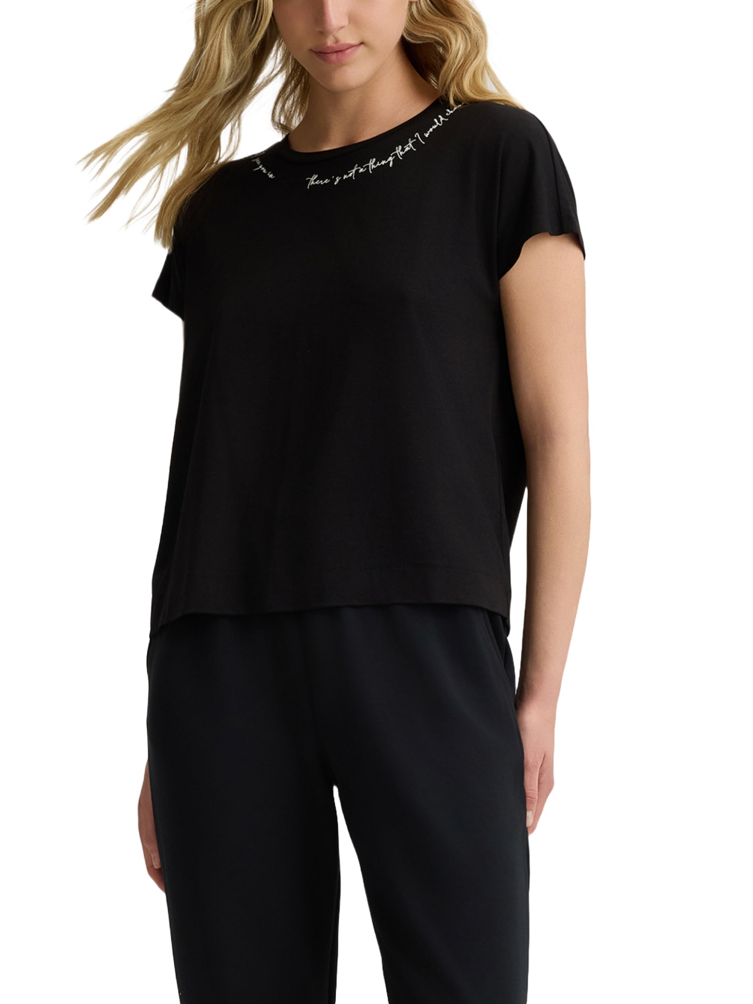 T-shirt Nero Liu-jo