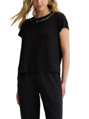 T-shirt Nero Liu-jo