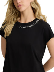 T-shirt Nero Liu-jo