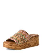 Sandali zeppa Multicolore Tamaris