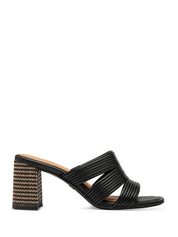 Sandali tacco Nero Beige Tamaris