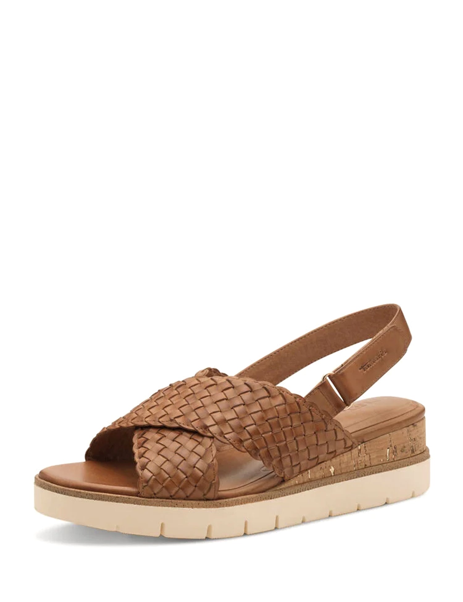 Sandali zeppa Marrone Tamaris