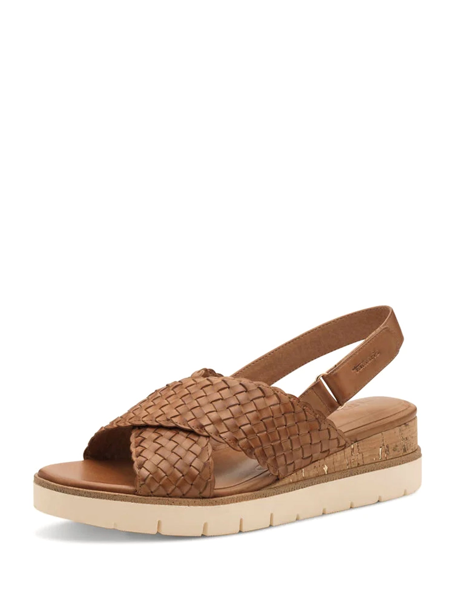 Sandali zeppa Marrone Tamaris