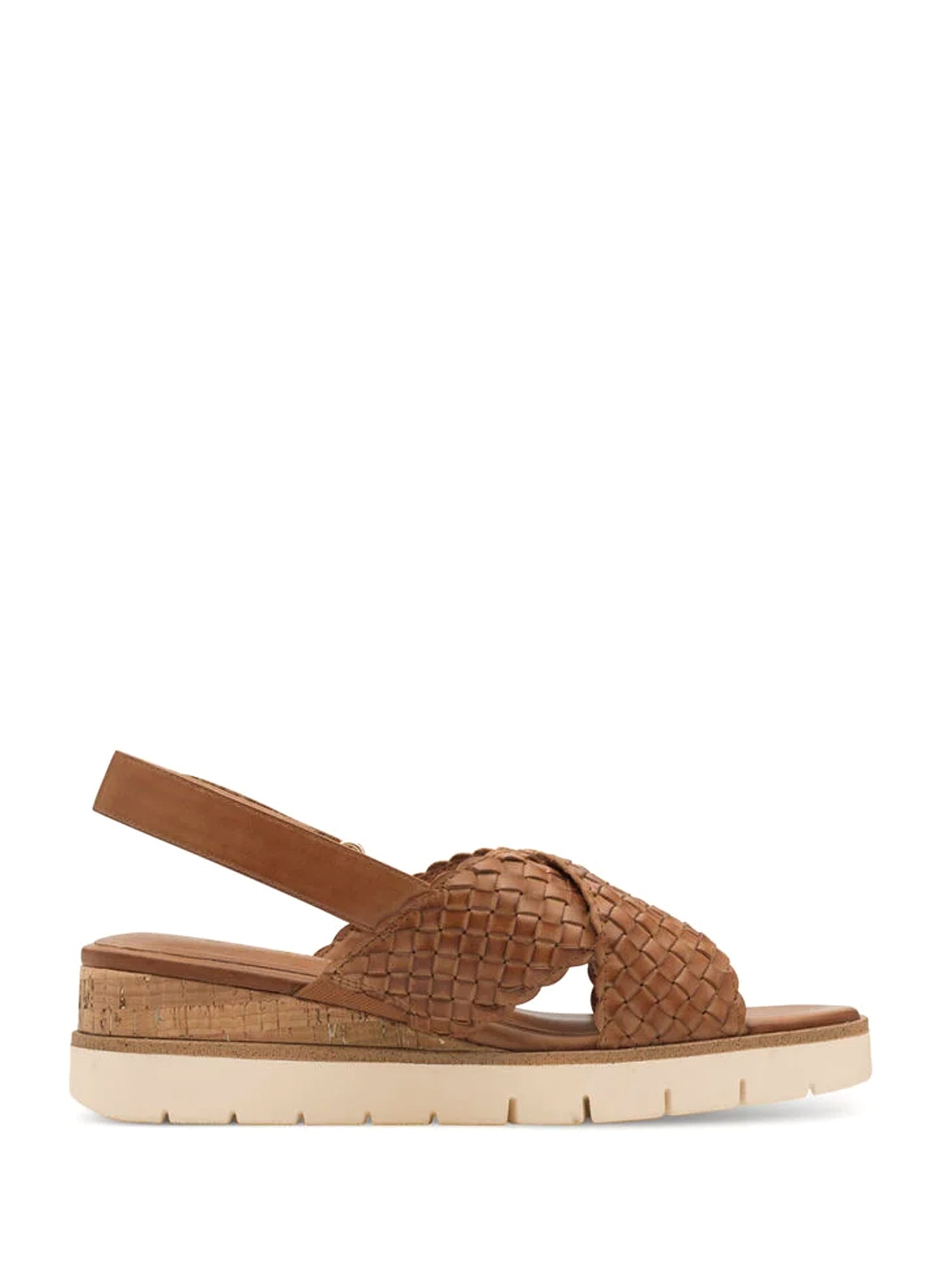 Sandali zeppa Marrone Tamaris