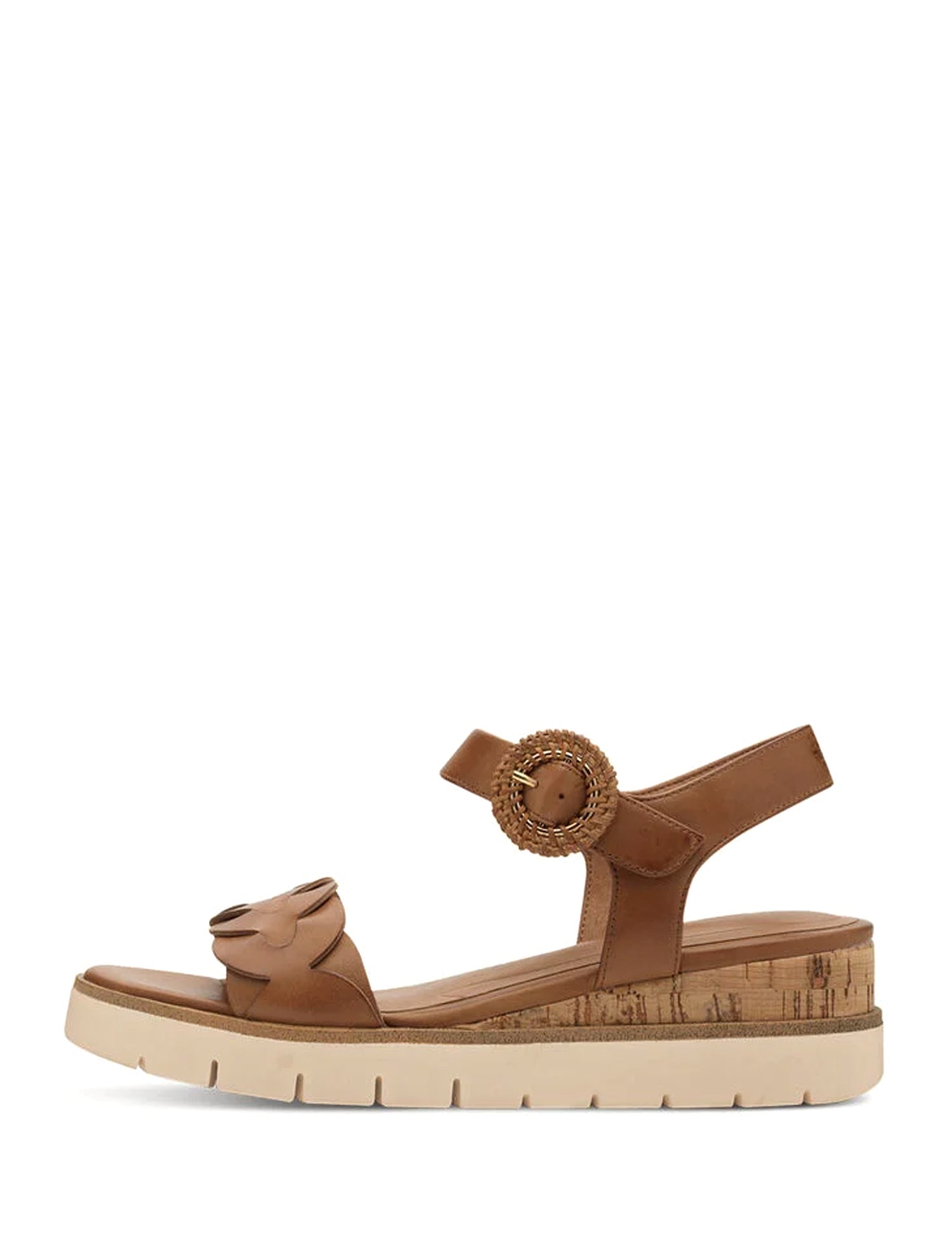 Sandali zeppa Marrone Tamaris