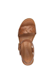 Sandali zeppa Marrone Tamaris