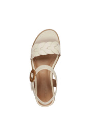 Sandali zeppa Beige Tamaris
