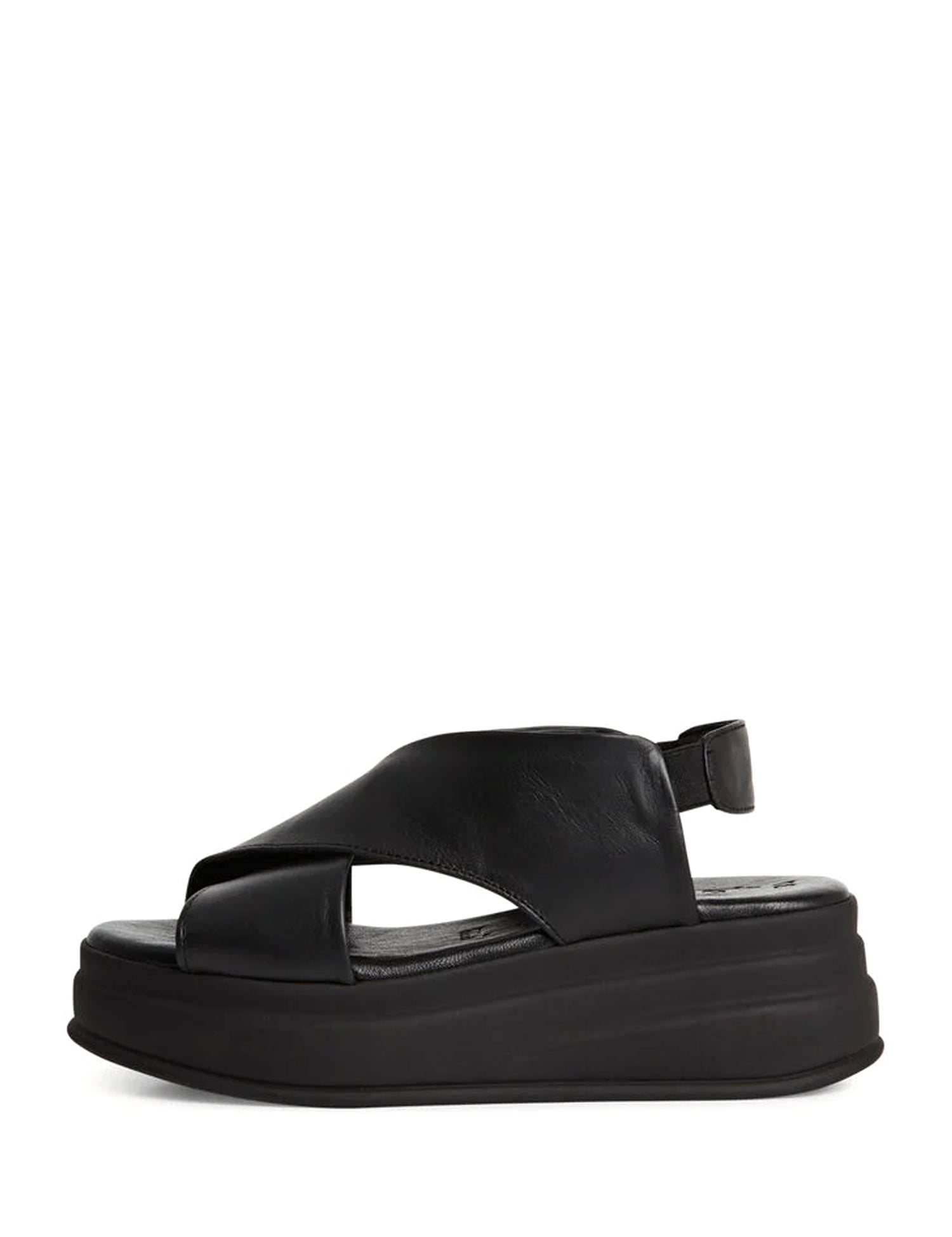Sandali zeppa Nero Tamaris