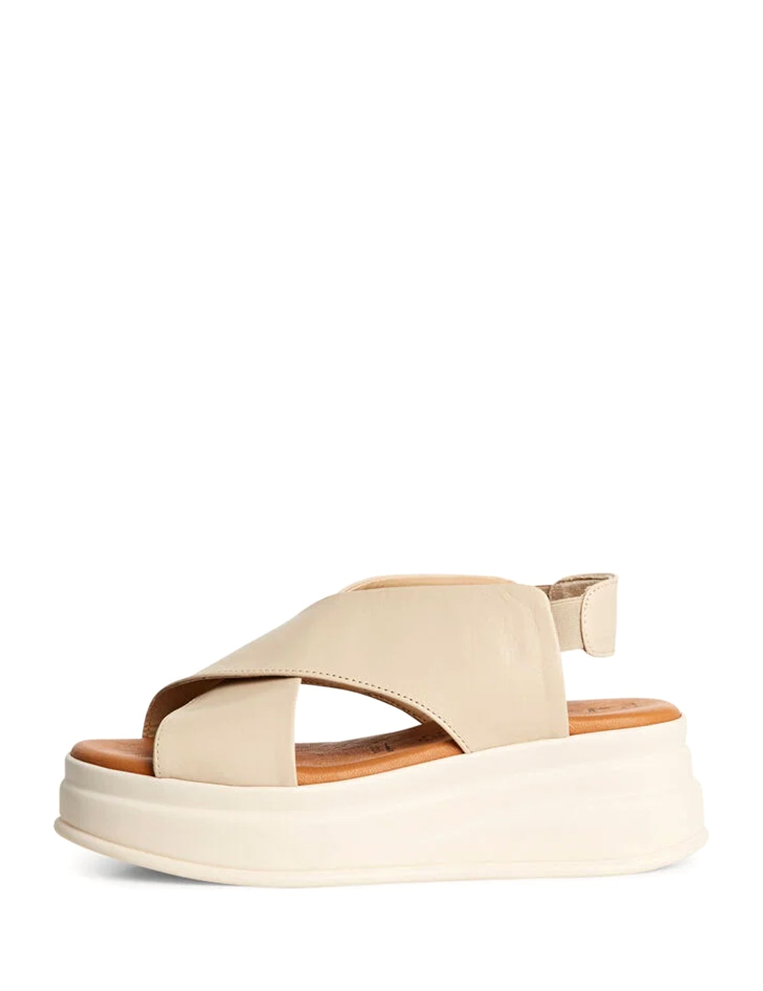 Sandali zeppa Beige Tamaris