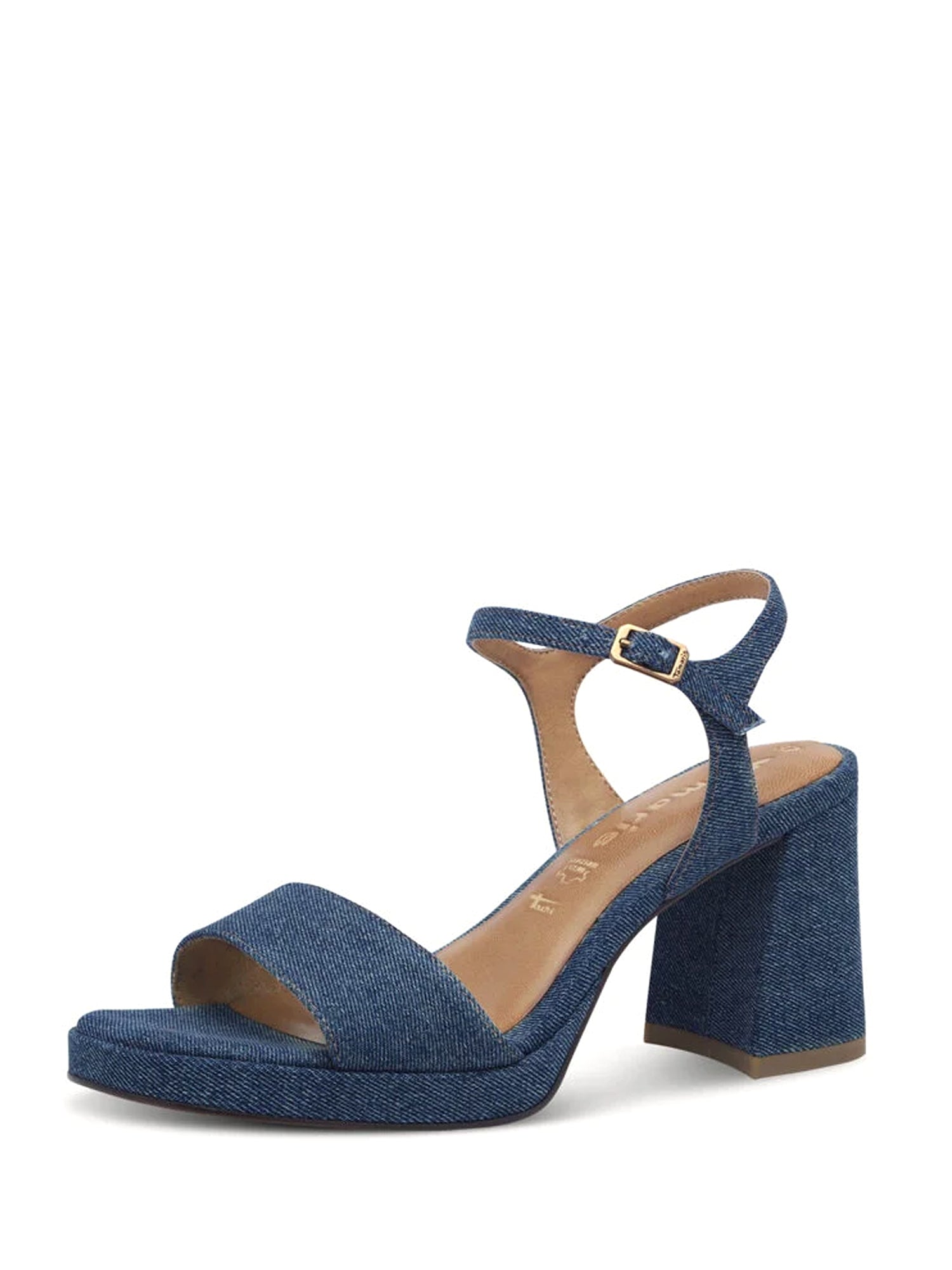 Sandali tacco Blu Tamaris