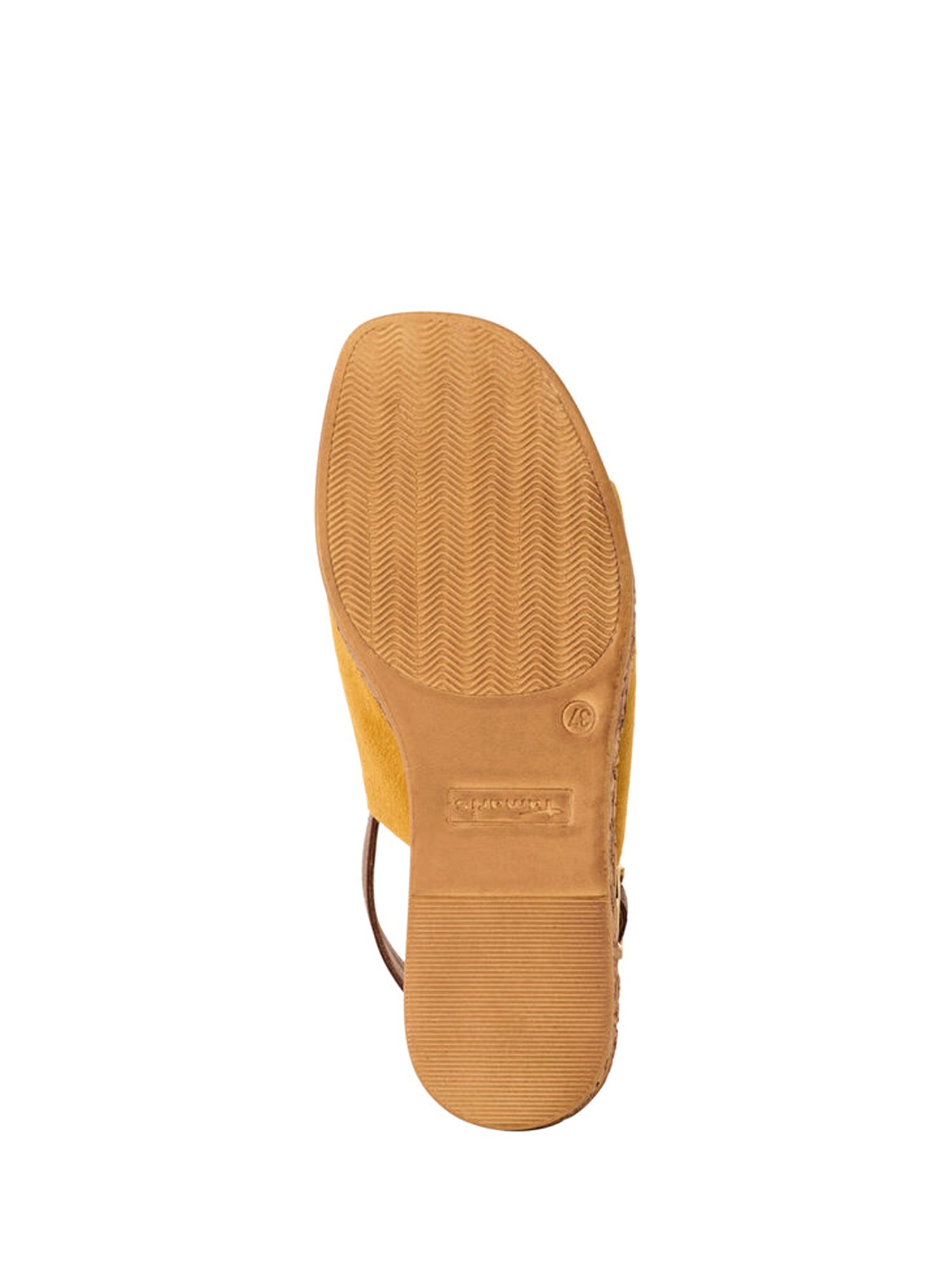 Sandali zeppa Giallo Tamaris