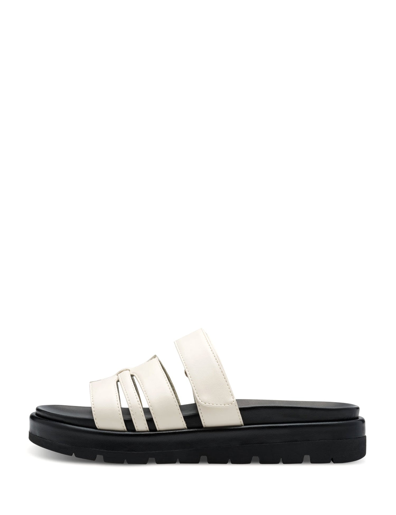 Sandali con strappi Bianco Marco Tozzi