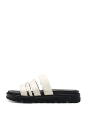 Sandali con strappi Bianco Marco Tozzi