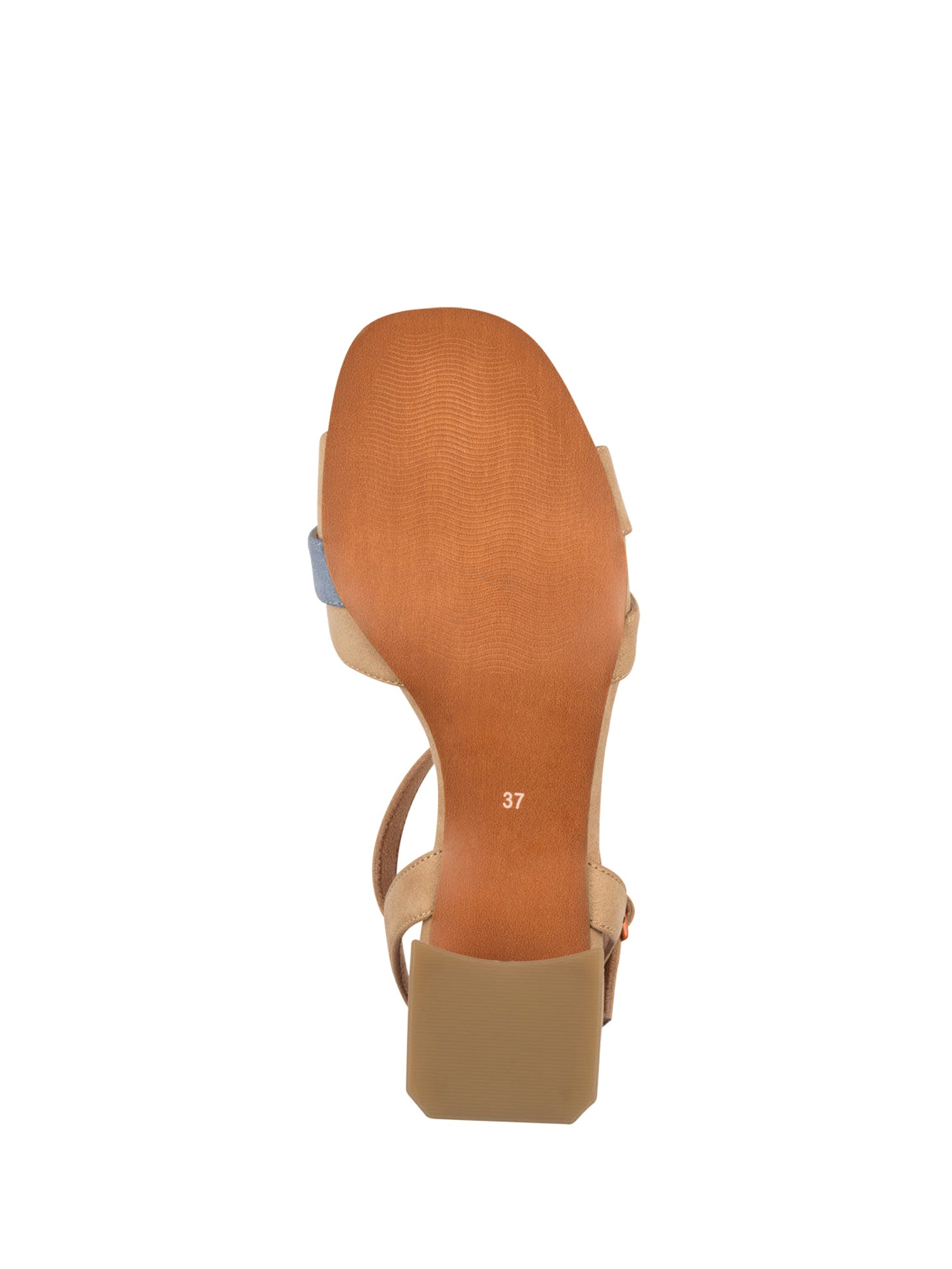 Sandali tacco Beige Marco Tozzi