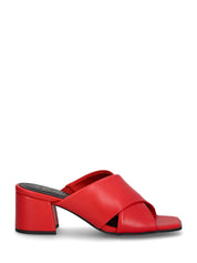 Sandali tacco Rosso Marco Tozzi