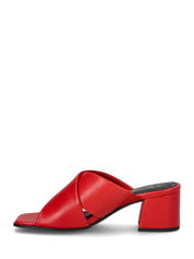 Sandali tacco Rosso Marco Tozzi