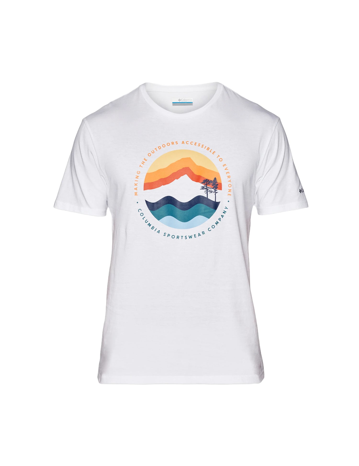 T-shirt Bianco Columbia