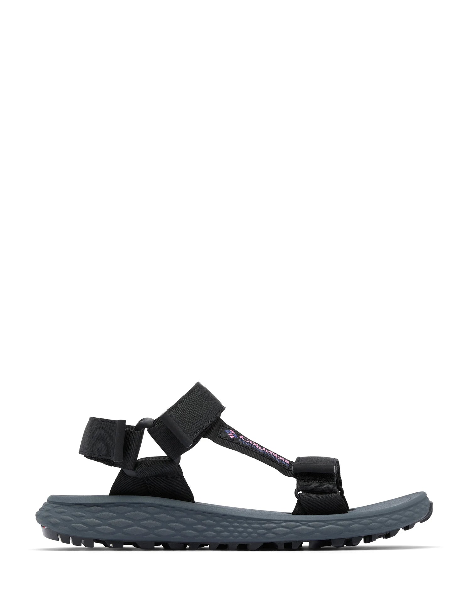 Sandali con strappi Nero Columbia