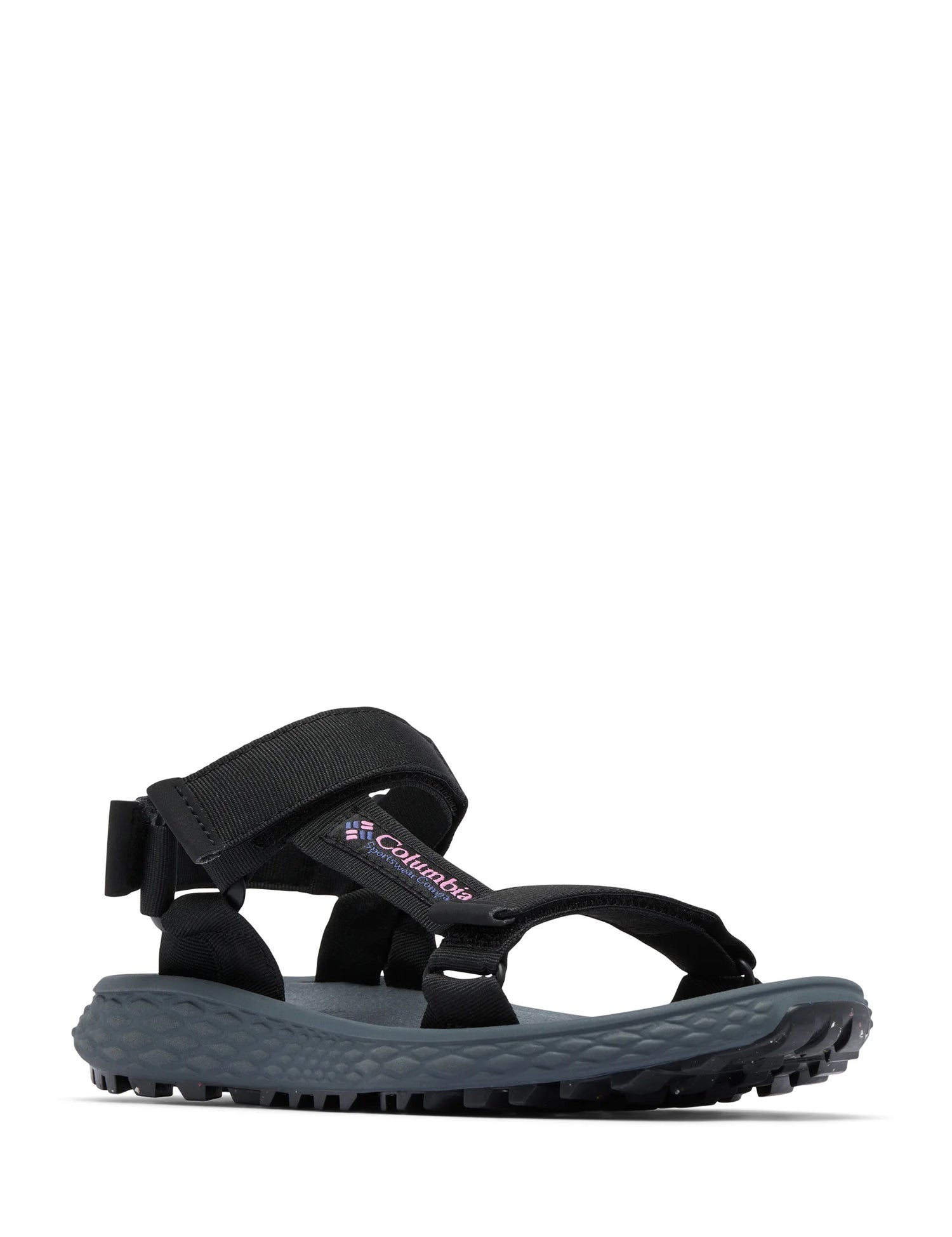 Sandali con strappi Nero Columbia