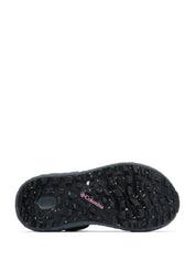 Sandali con strappi Nero Columbia