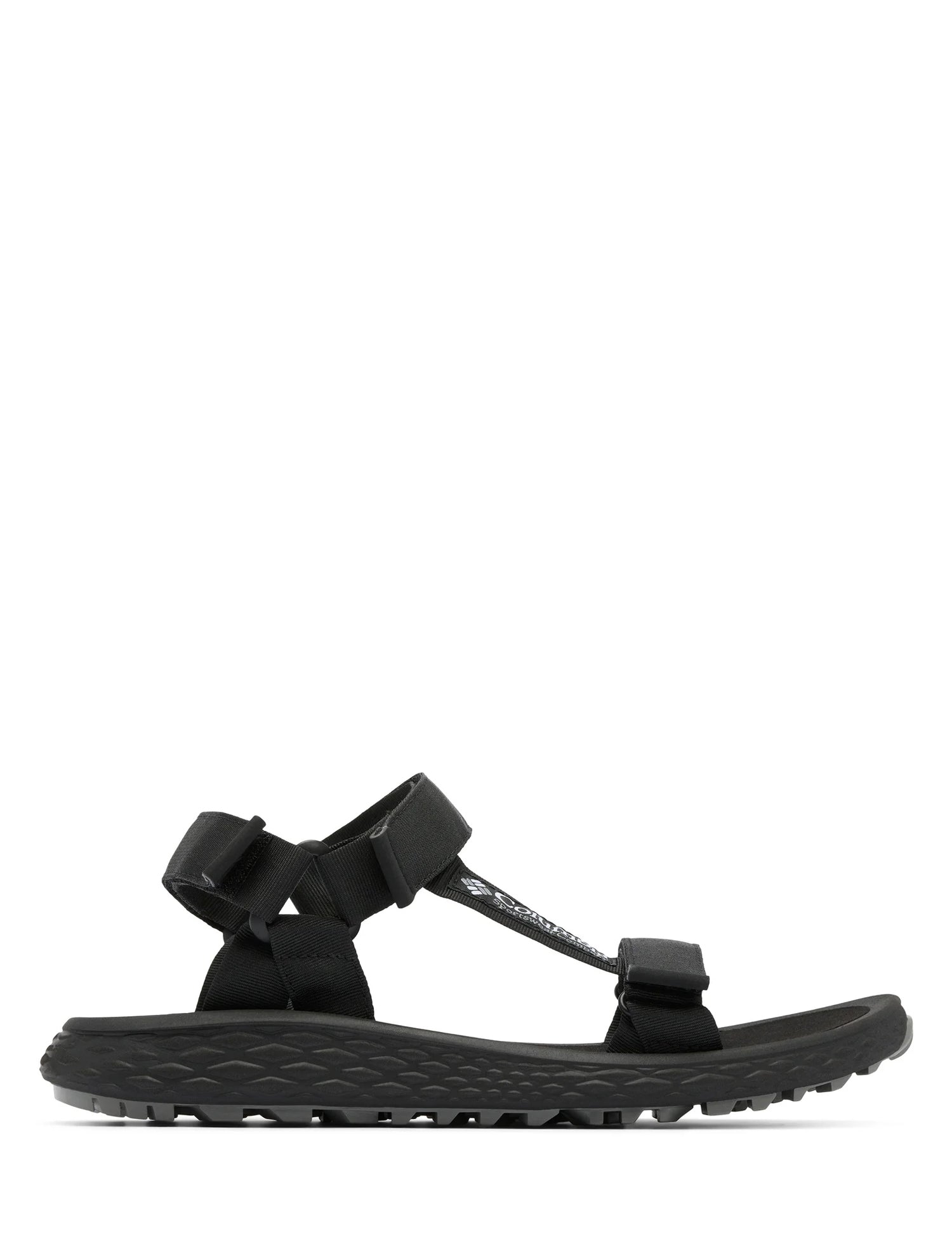 Sandali con strappi Nero Columbia