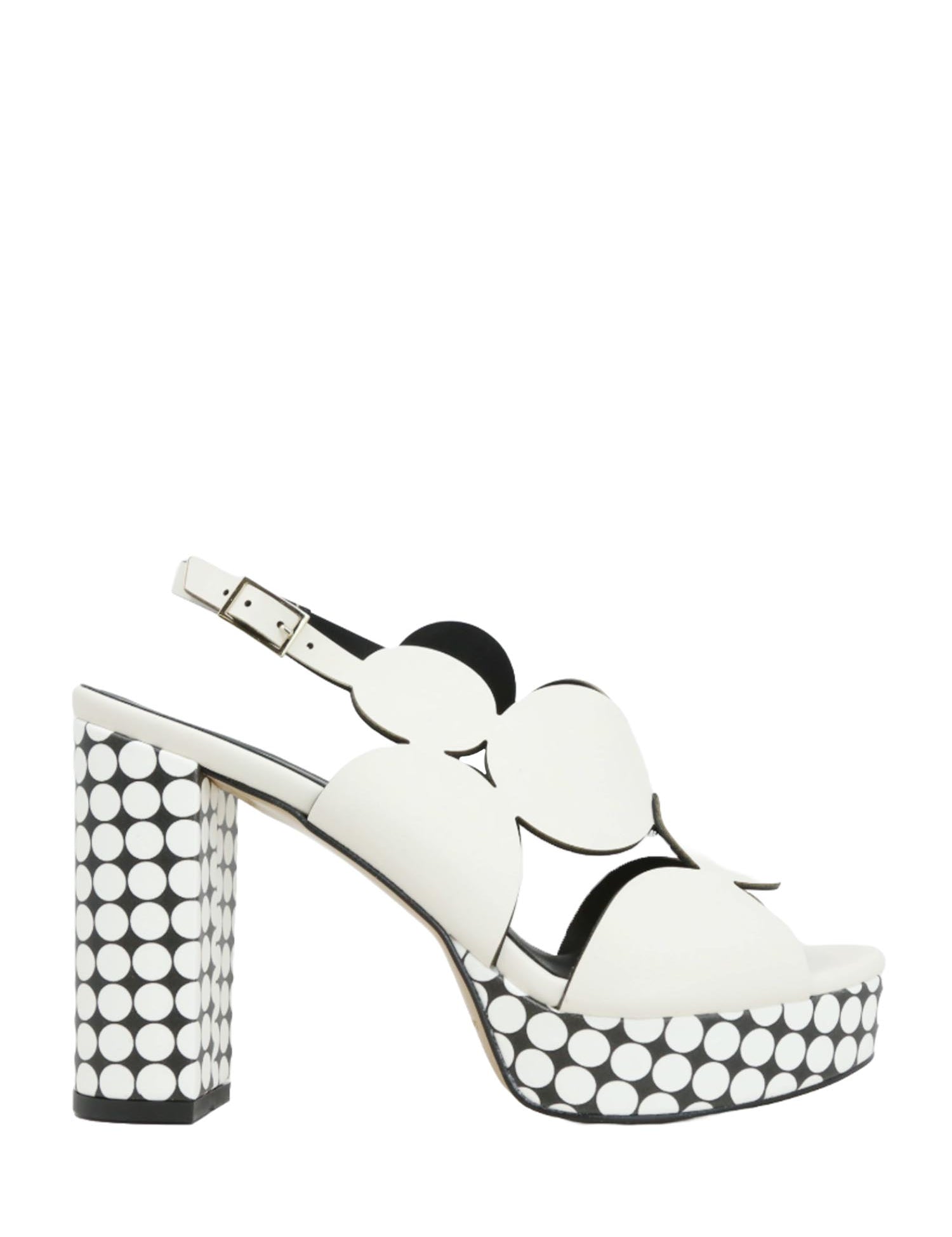 Sandali tacco Bianco Grace Shoes