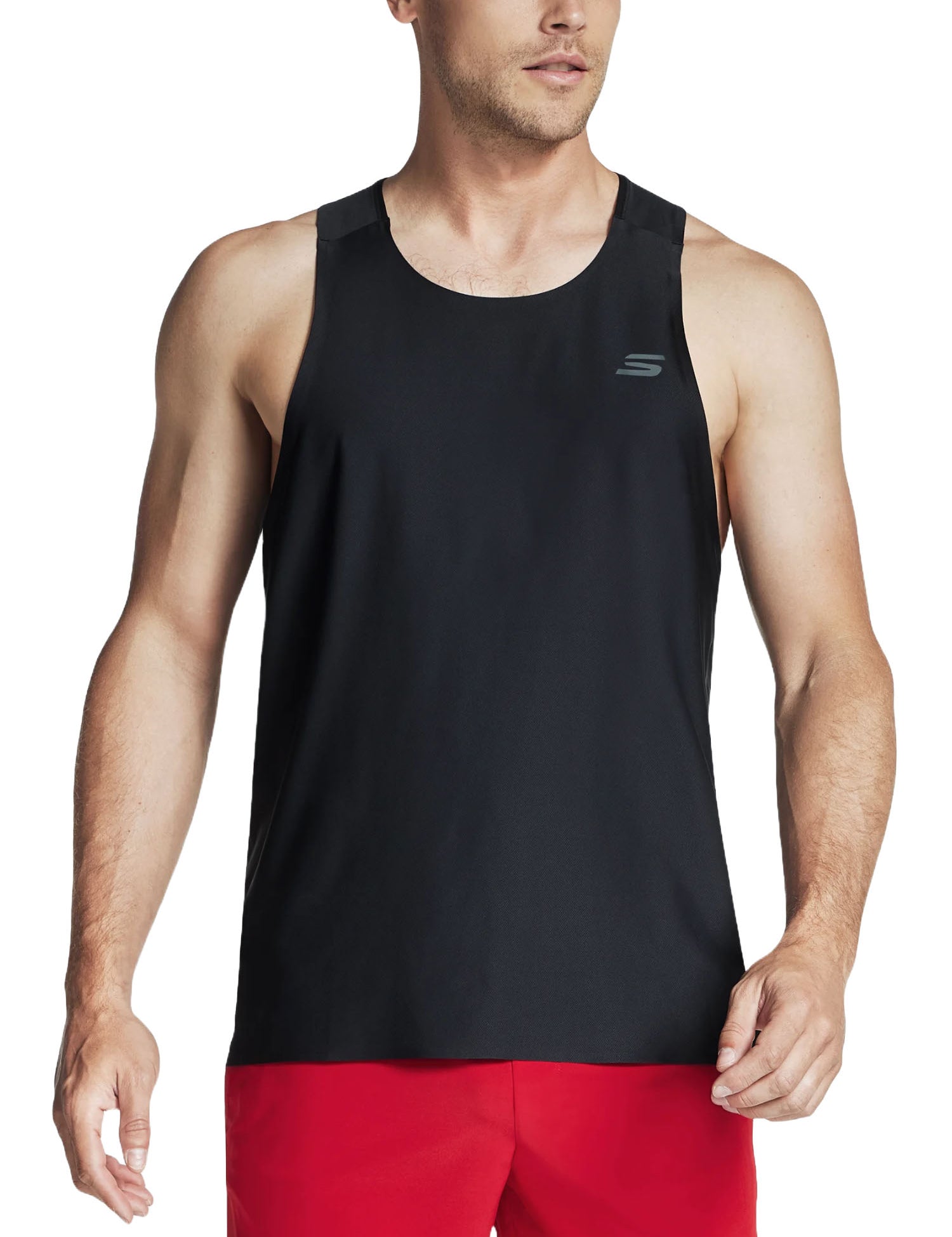 Top e canotte Nero Skechers