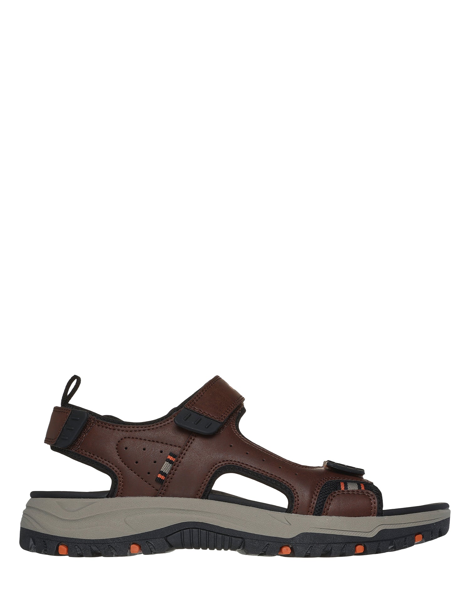Sandali con strappi Marrone Skechers
