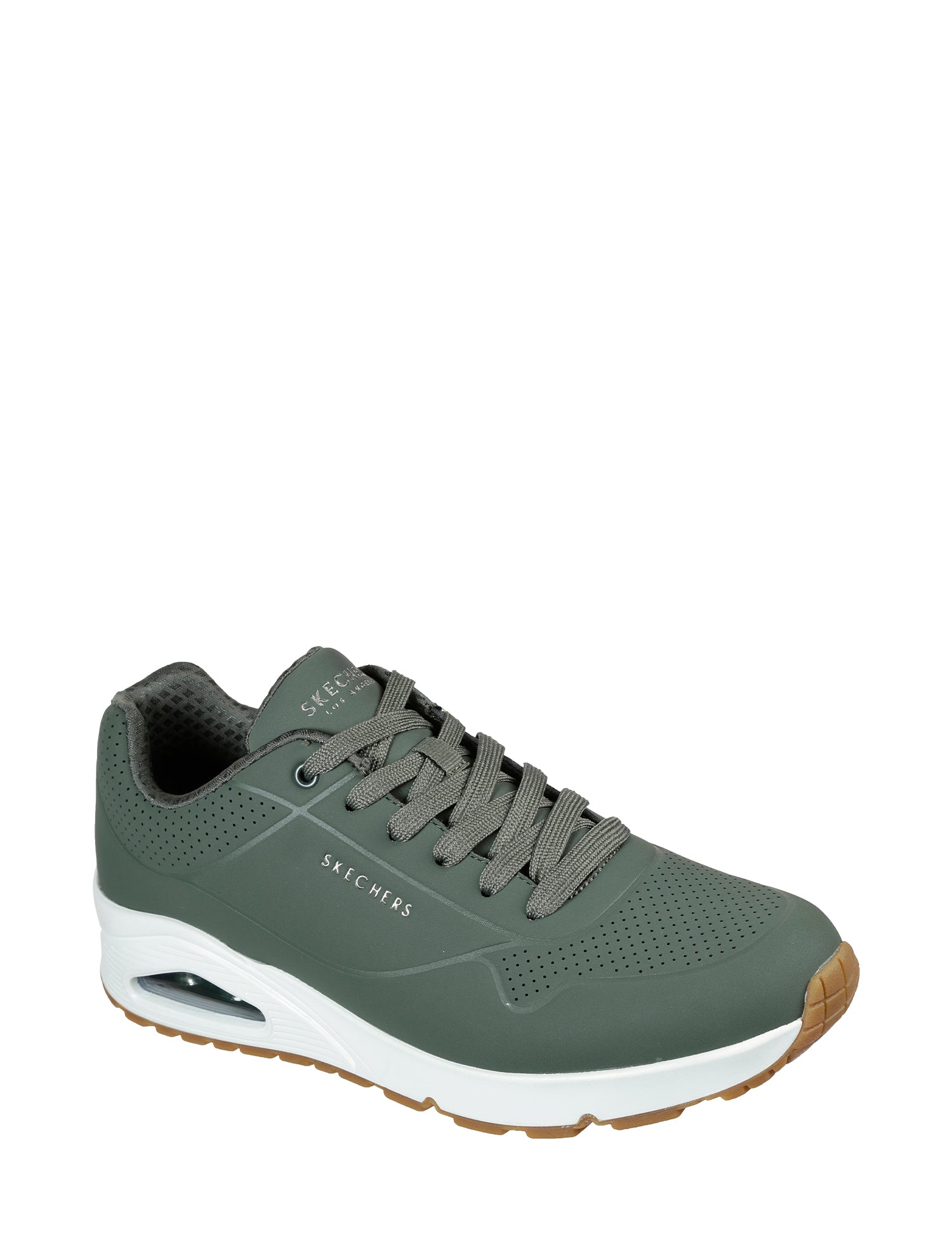 Sneakers Verde Bianco Skechers
