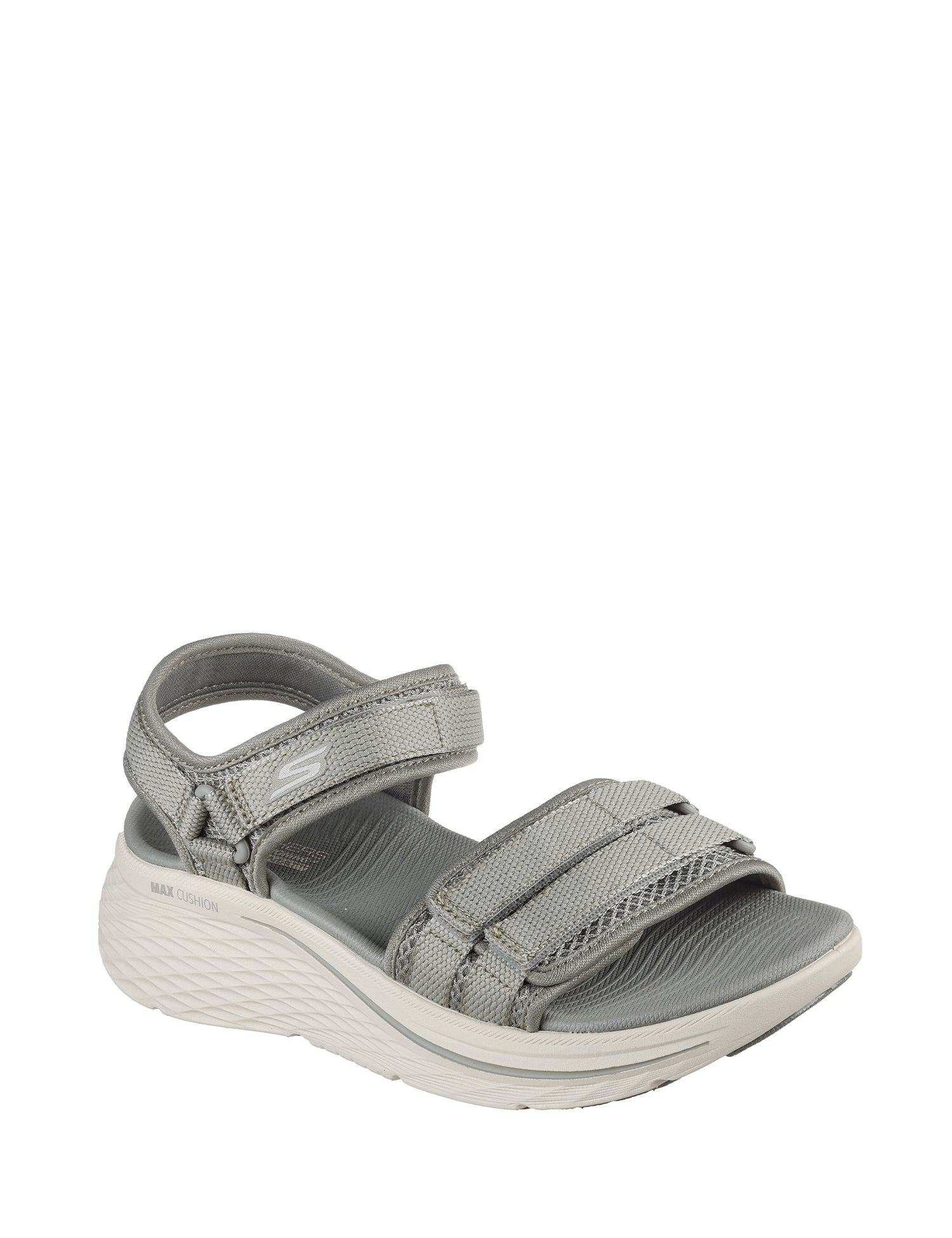 Sandali con strappi Verde Skechers