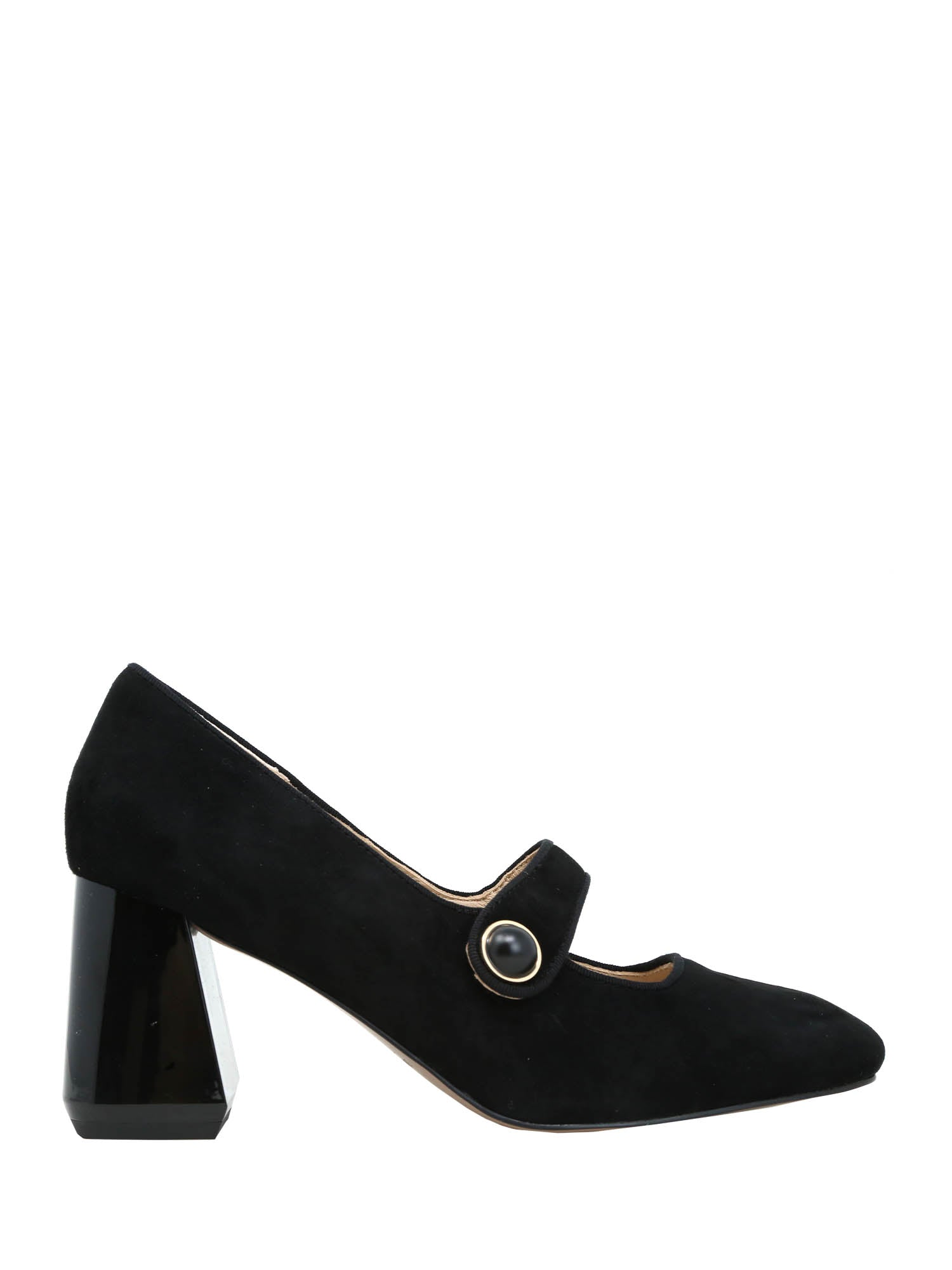 Sandali tacco Nero Emanuelle Vee