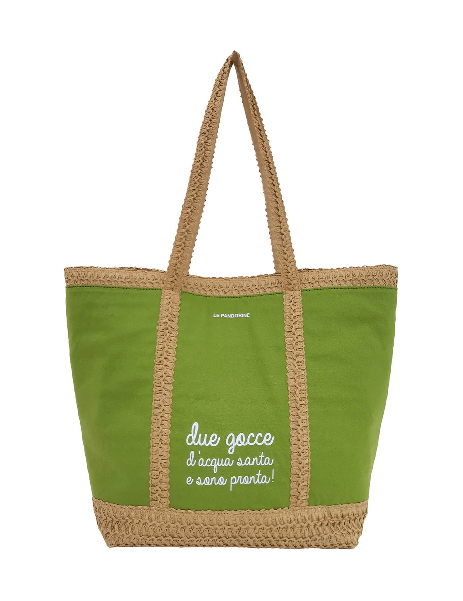 Shopper Verde Le Pandorine