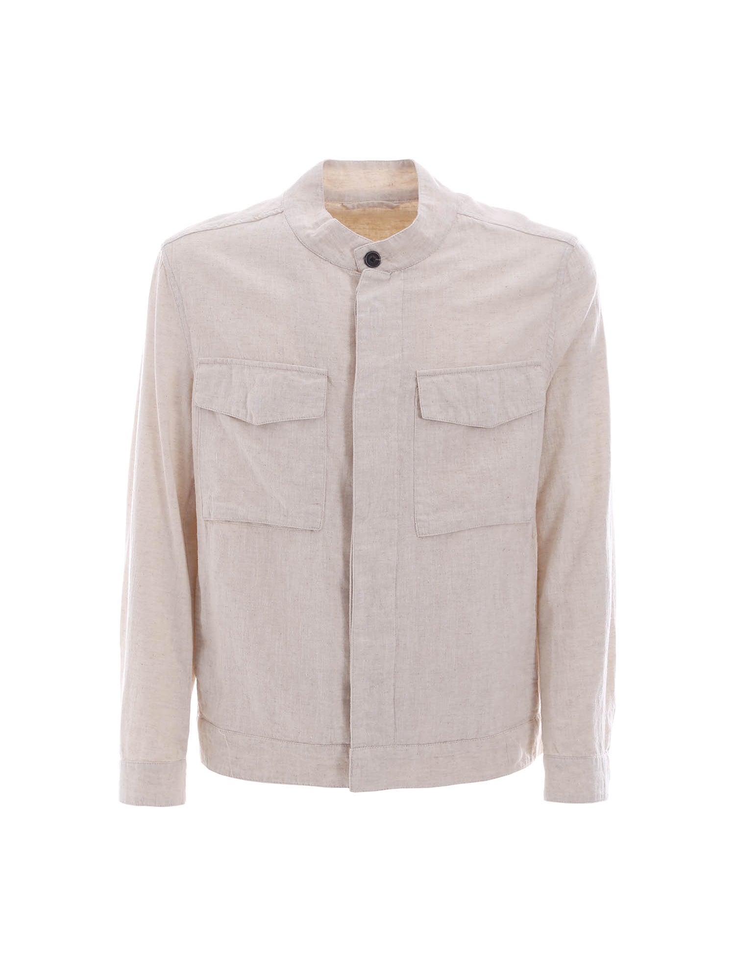 Camicie Beige Borgoni Milano
