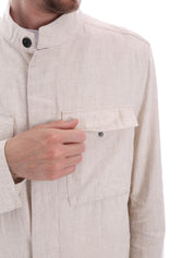Camicie Beige Borgoni Milano
