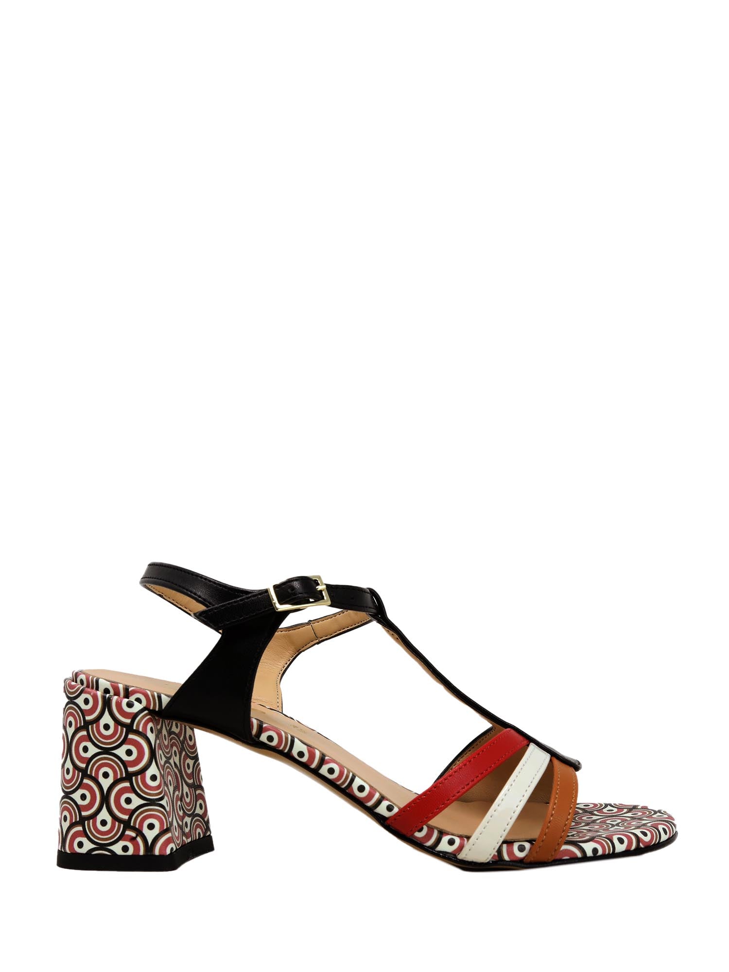 Sandali tacco Nero Grace Shoes
