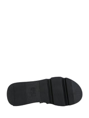 Sandali zeppa Nero Keys