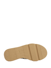Sandali zeppa Beige Keys