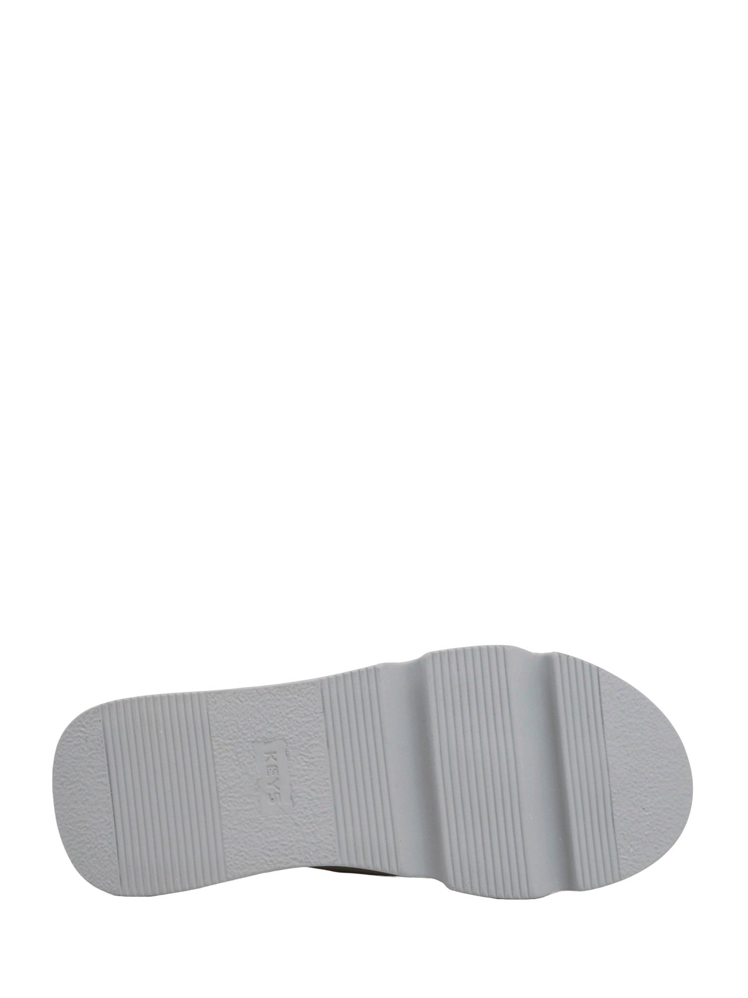 Sandali zeppa Beige Keys