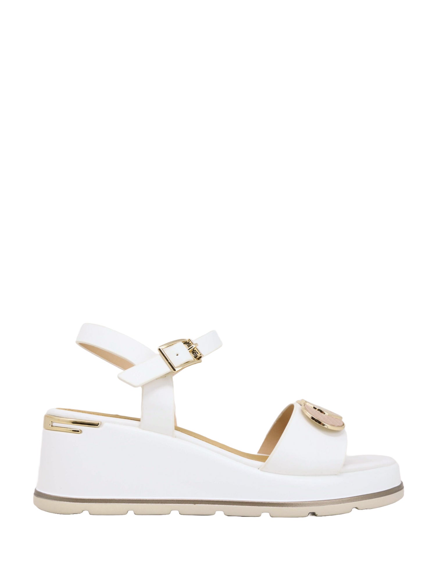 Sandali zeppa Bianco Keys